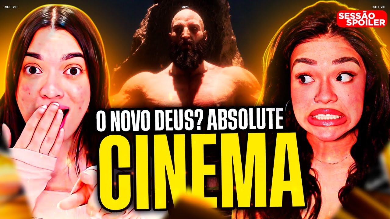 Sessão Spoiler - A História de God of War Ragnarok Valhalla | Nat & Vic MV [REACT]