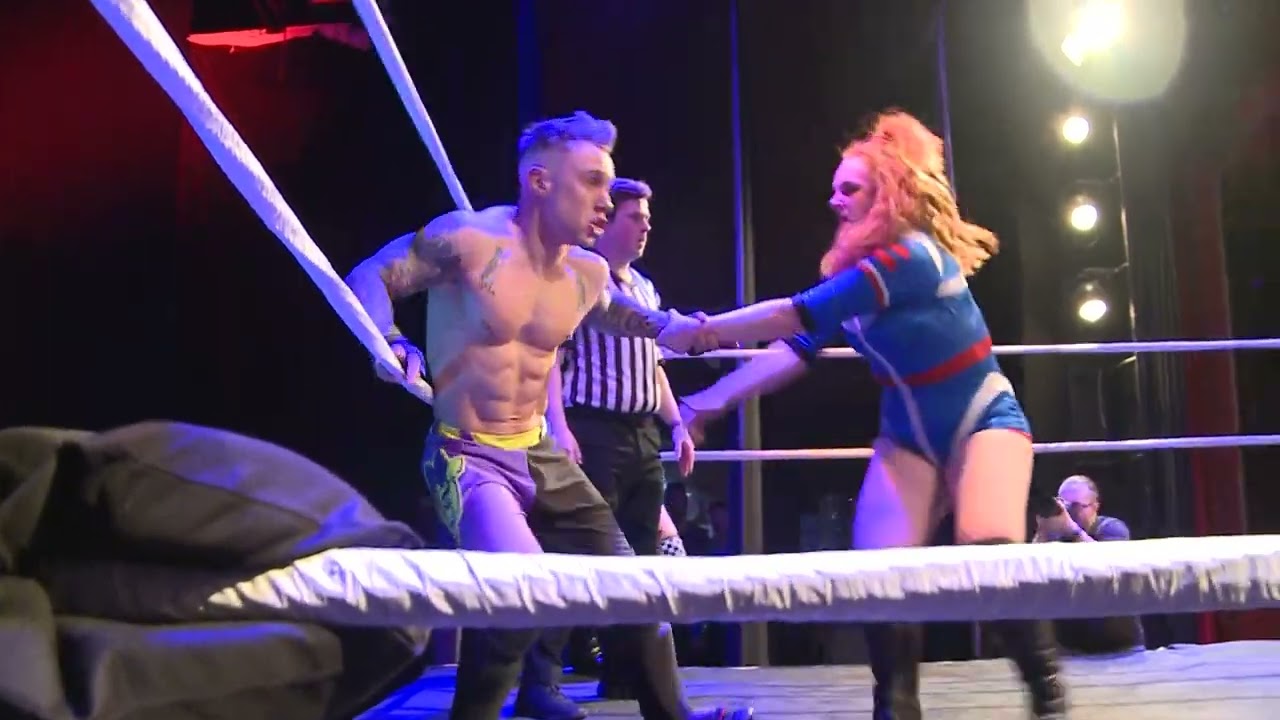 Natalie Sykes & Rebecca Reznor Vs Crashboat  | Unstoppable British Wrestling