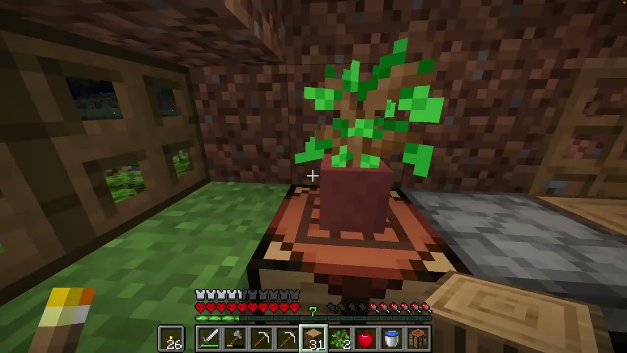 10 sleepy minutes in minecraft | hardcore mode day 12