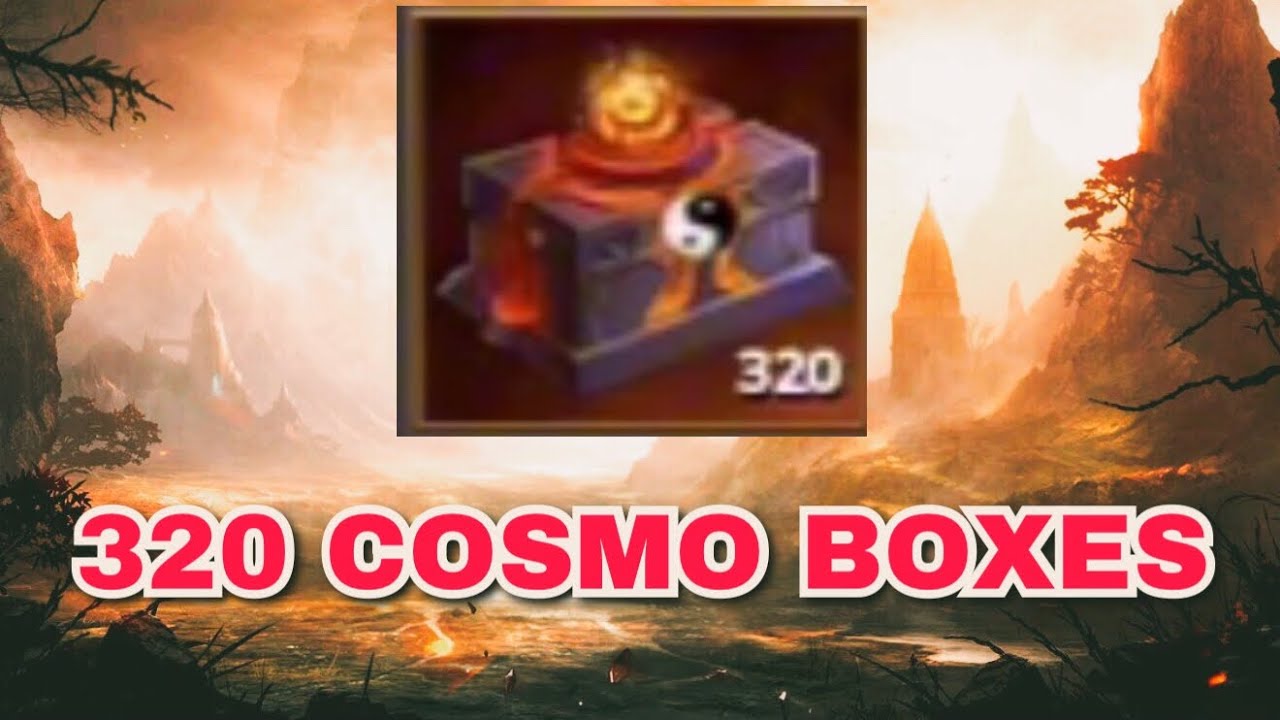 Taichi Panda | OPENING (320) COSMO BOXES (BIG REWARDS)!