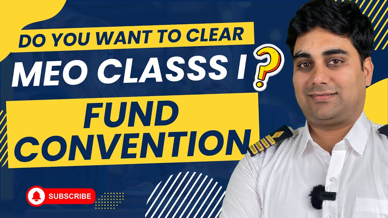How to Clear MEO Class 1 in 1st Attempt? | What is Fund Convention? | MEO Class 1 Package