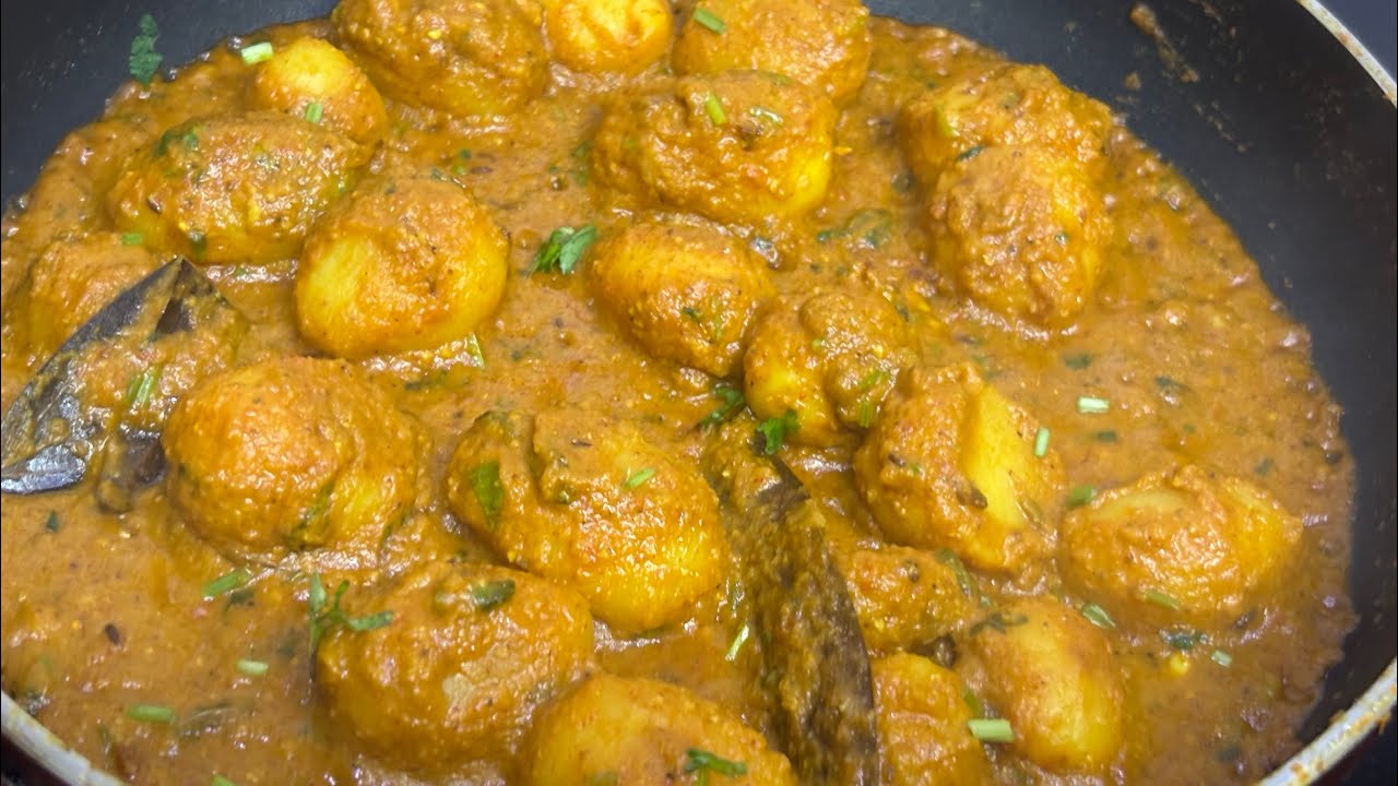 Aloor masla dum recipe | Masala aloo
