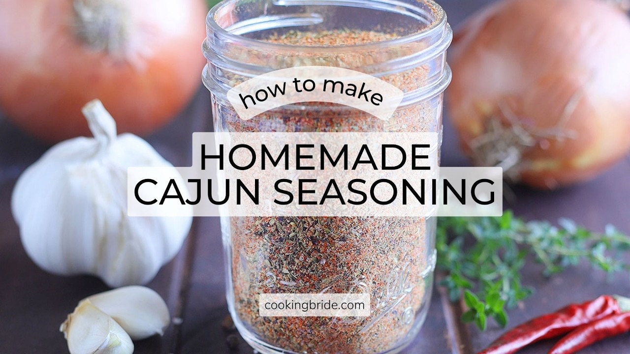 Homemade Cajun Seasoning Recipe (Better Than Store-Bought!)