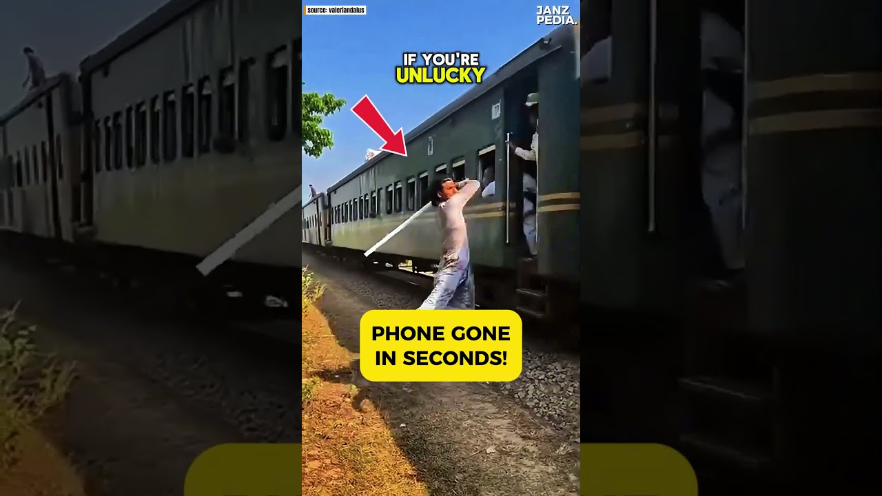 He Lost His Phone in Seconds on an Indian Train 😱
