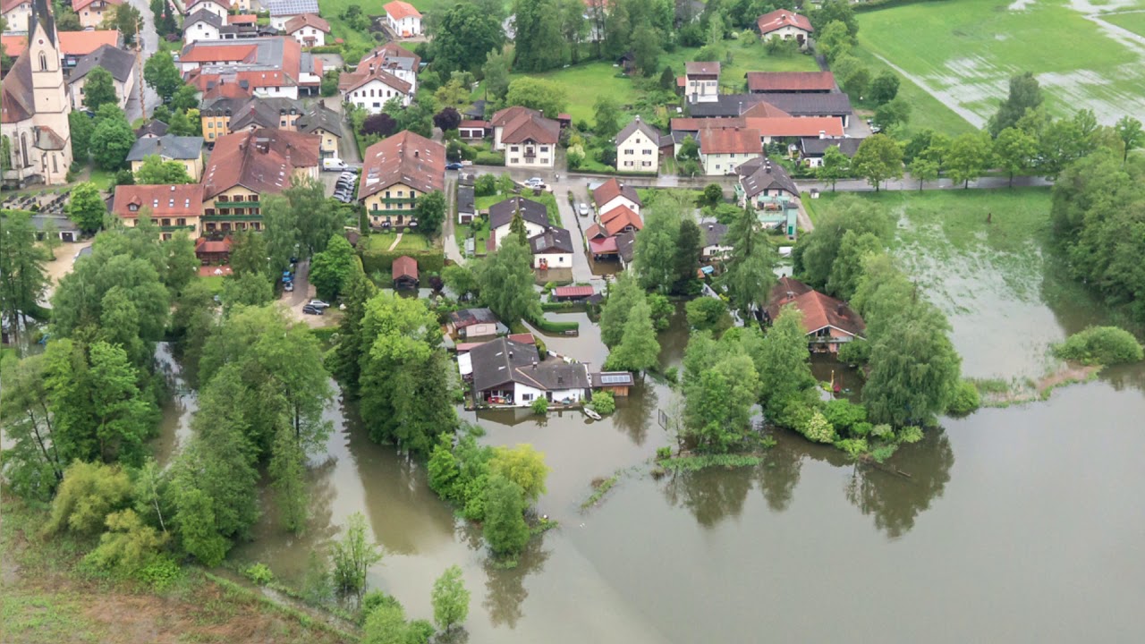 Hochwasser Obinger See 2013