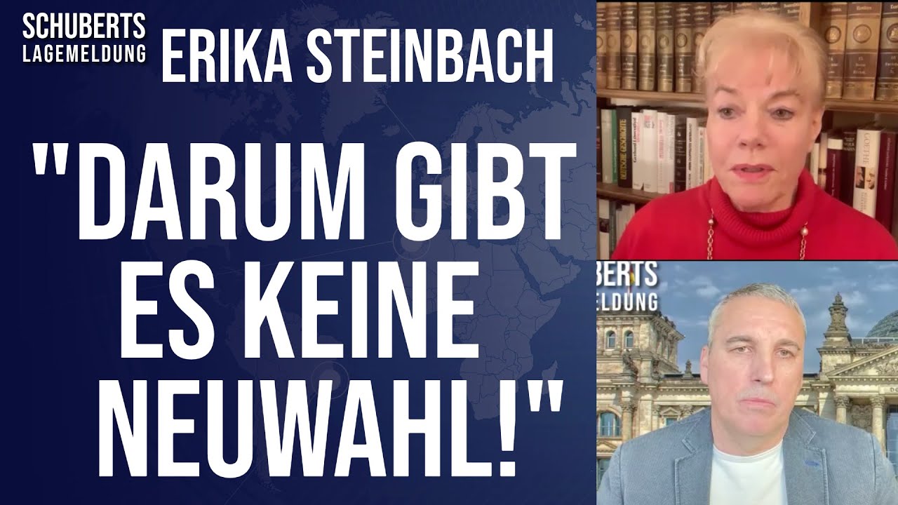 Erika Steinbach gibt tiefe Einblicke ins politische Berlin💥