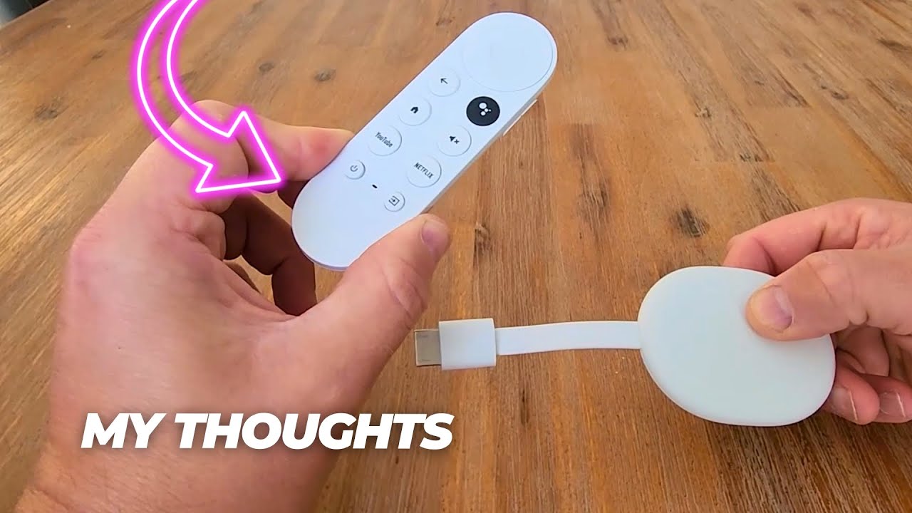 Chromecast with Google TV (HD) - Streaming Stick Entertainment on Your TV with Voice Search