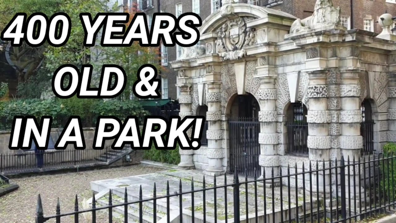 Where The Thames Was & 400 Years of History - Victoria Embankment Gardens