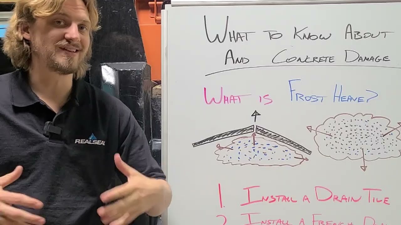 Что нужно знать о морозном пучении и повреждении бетона