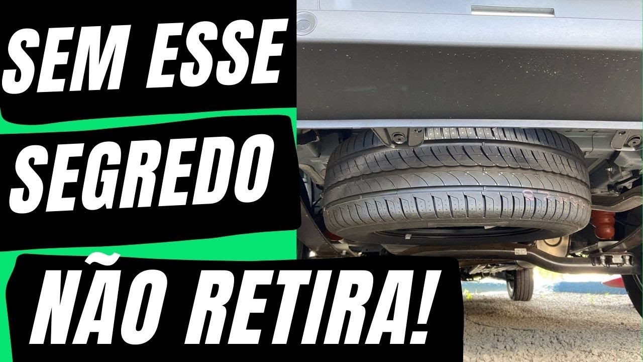 VEJA COMO RETIRAR O ESTEPE DA NOVA FIAT STRADA 2022! VOCÊ PRECISA SABER O SEGREDO!