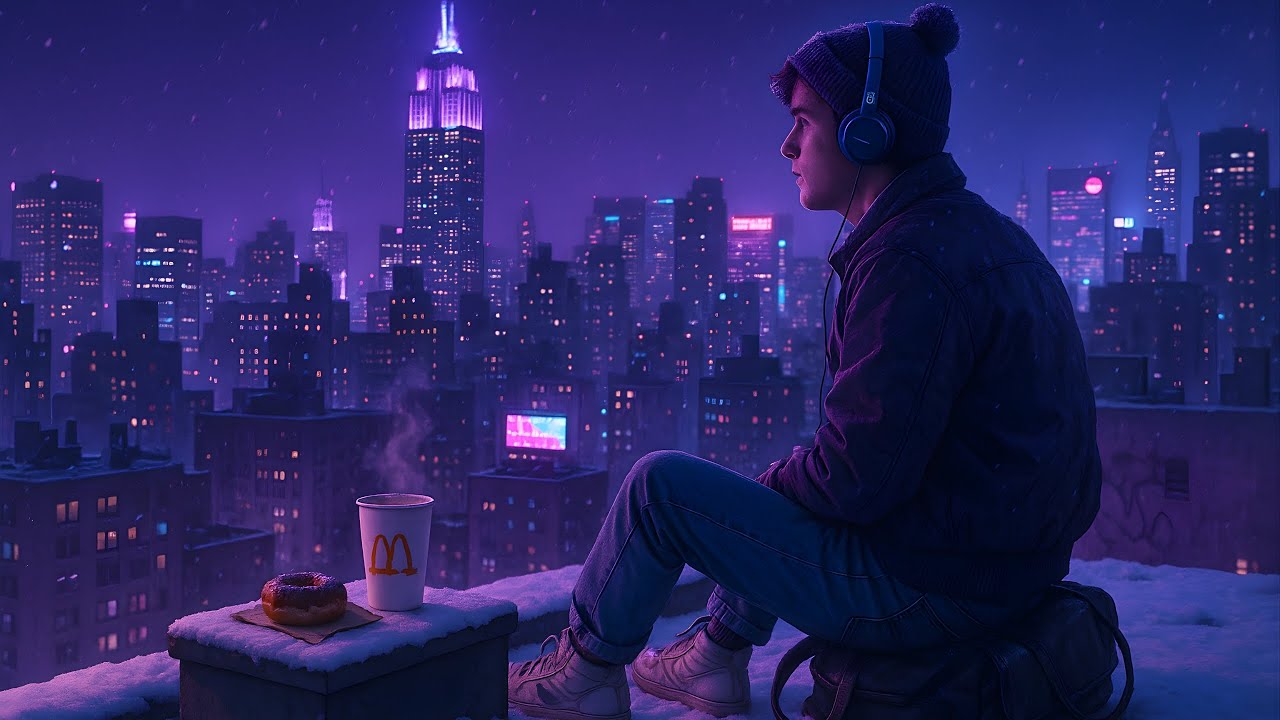 80s Retro Synthwave Music | Winter Chill Nostalgia & Lofi Beats | Remember That Moment