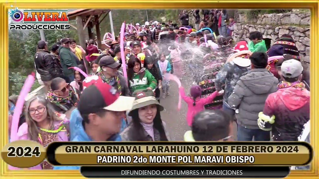 CARNAVAL  LARAHUINO 2024 POL MARAVI OBISPO