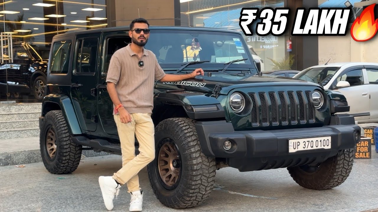JEEP WRANGLER RUBICON PRICE ₹35 LAKH PREMIUM CARS AT AFFORDABLE PRICE 