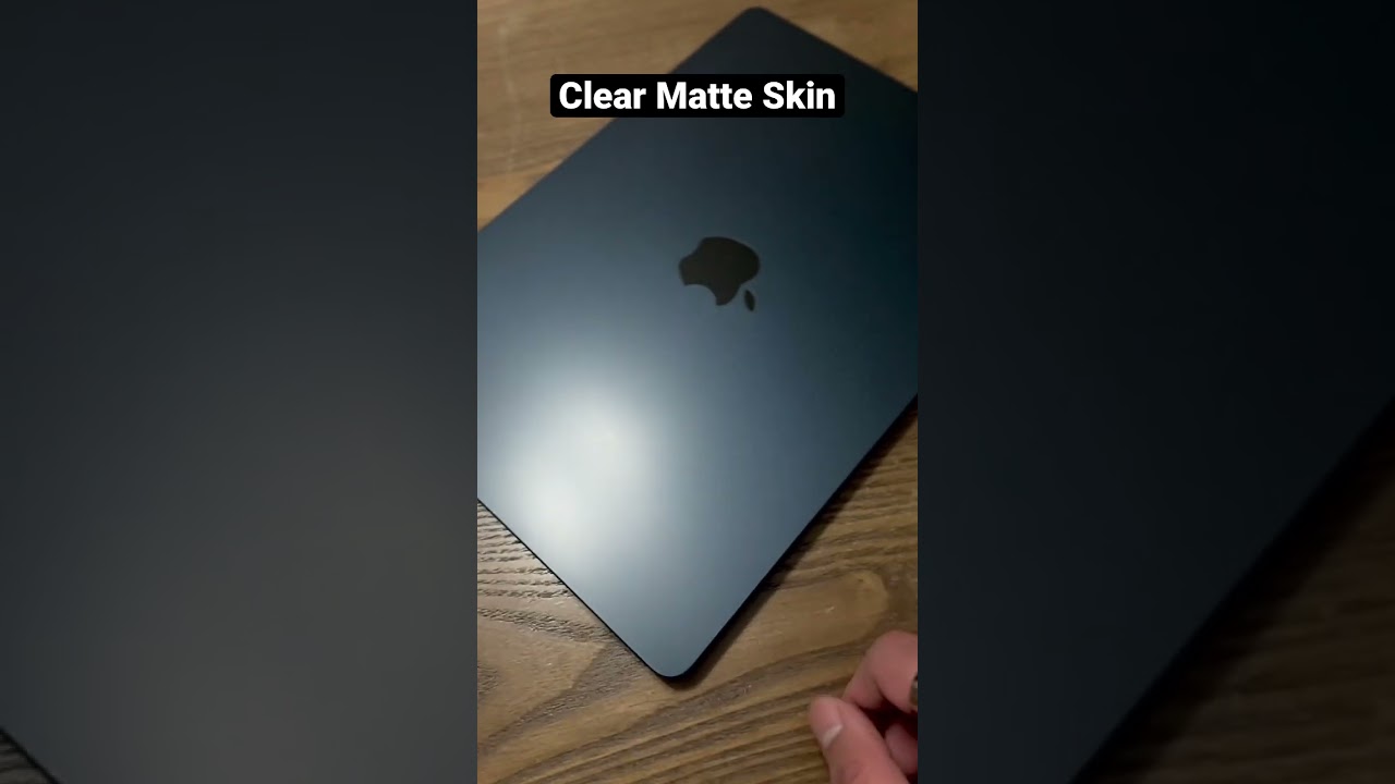Clear Matte Skin For MacBook Air 13.6&rdquo; M2 #slickwraps #macbook #skins