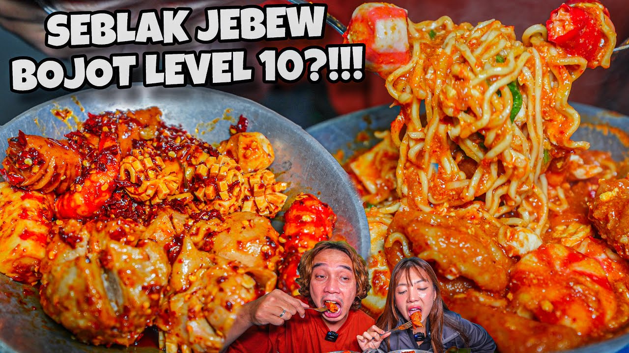 SADIS! MIE JEBEW GAPAKE MIE + SEBLAK SETAN LVL 10?!