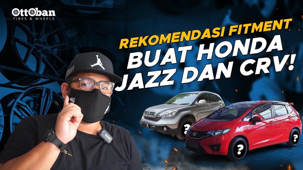 REKOMENDASI VELG RING 16 DAN RING 17 BUAT HONDA JAZZ DAN CRV!