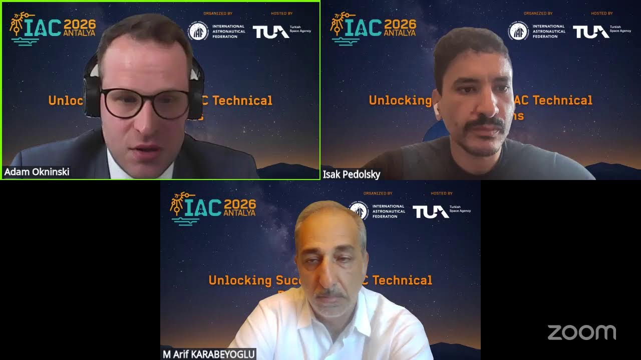 Вебинар по технической программе IAC 2026: &laquo;Секреты успешных технических презентаций на IAC&raquo;