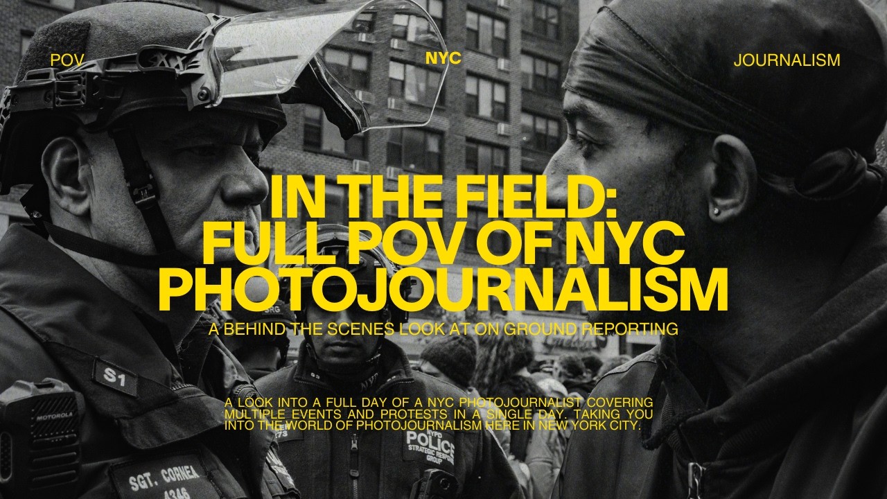 A Day in the Life of a NYC Photojournalist (Jake Lang Protest & Counter Protest/ Hands Off Iran)