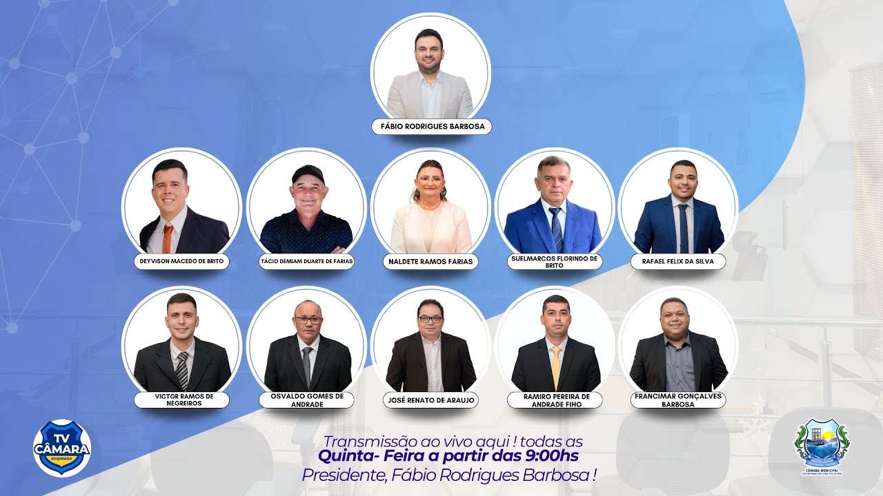 TV CÂMARA - CÂMARA MUNICIPAL DE BOQUEIRÃO 2º SESSÃO EXTRAORDINARIA