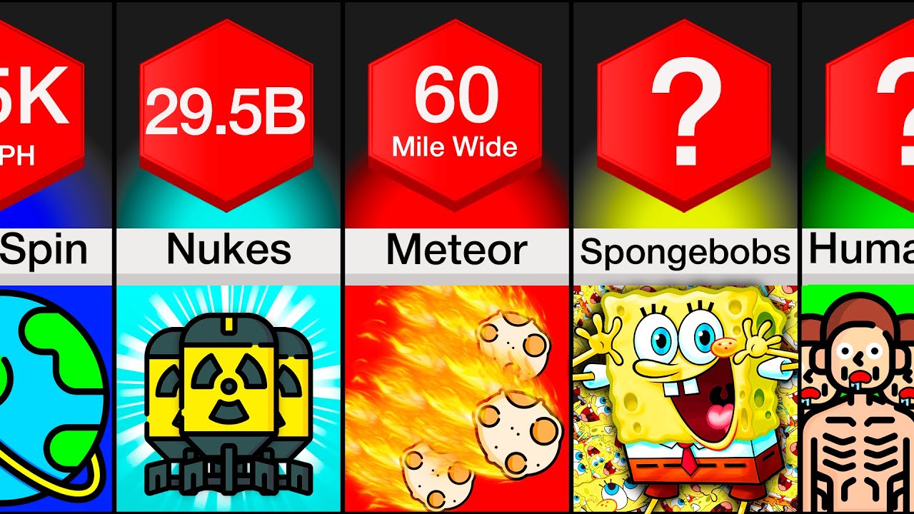 Comparison: How To Wipe Out Life On Earth