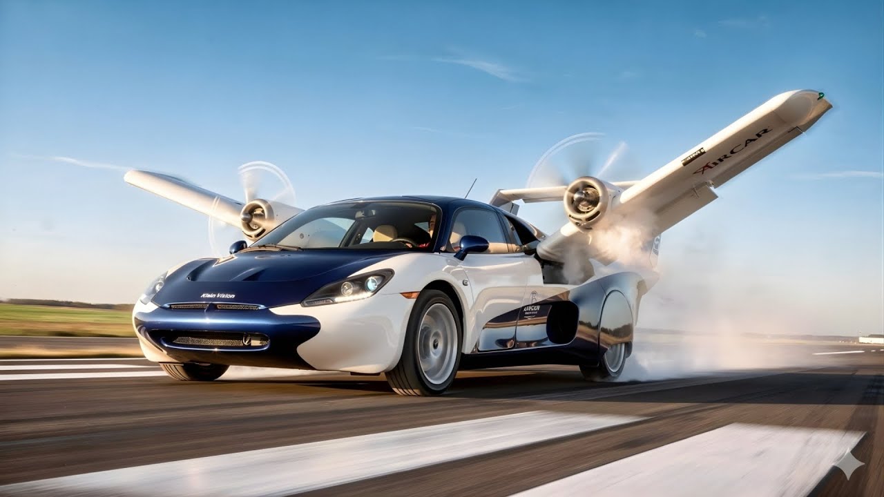 Ten samoch&oacute;d naprawdę lata: jak działa Klein Vision AirCar