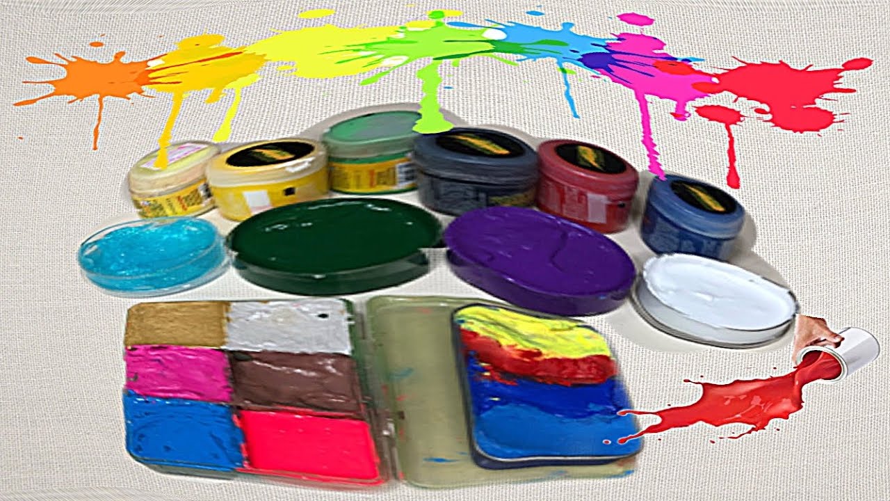 TRANSFORME SUAS TINTAS ARTÍSTICAS LÍQUIDAS  EM PASTA E A PROVA D`ÁGUA