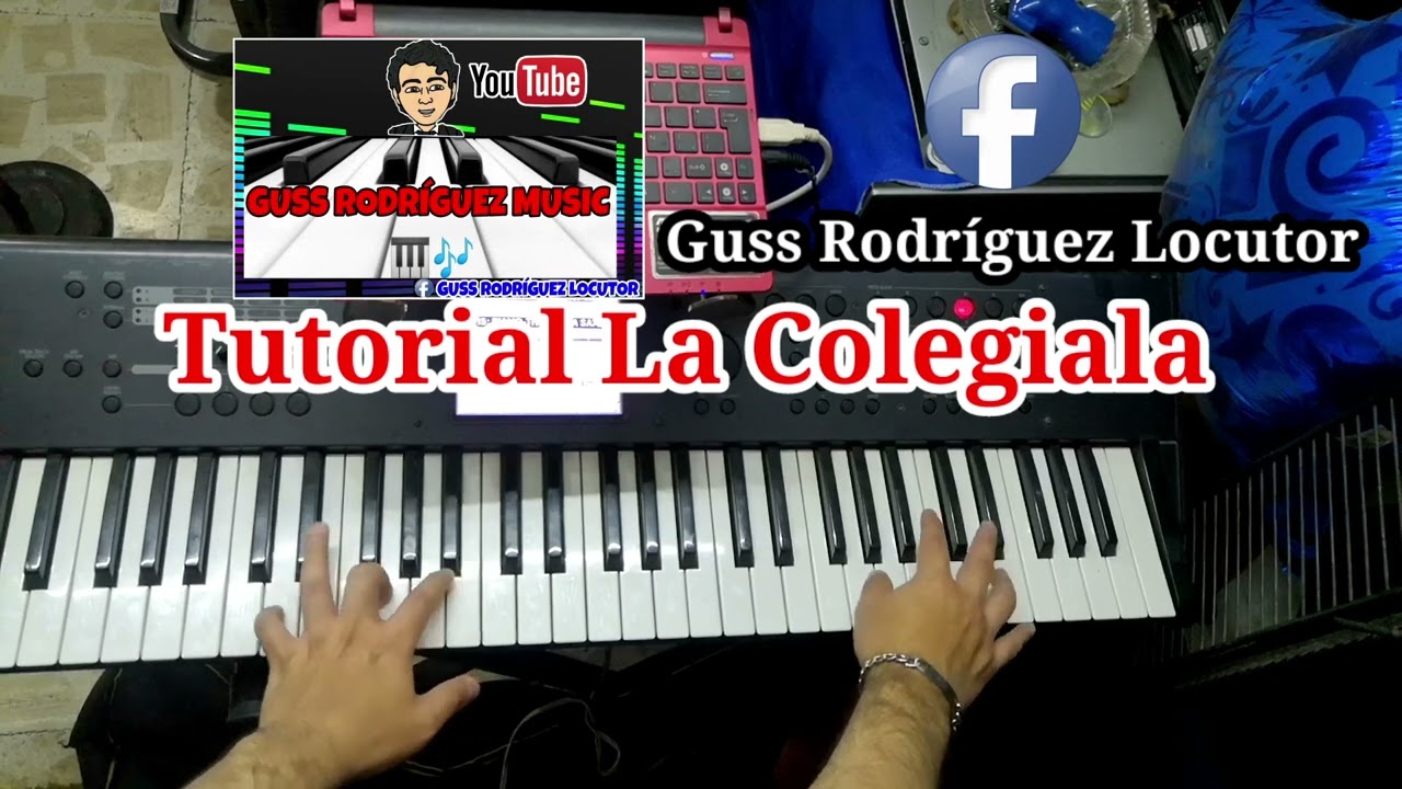 La colegiala Tutorial piano 🎹 cumbia Solm y Fa