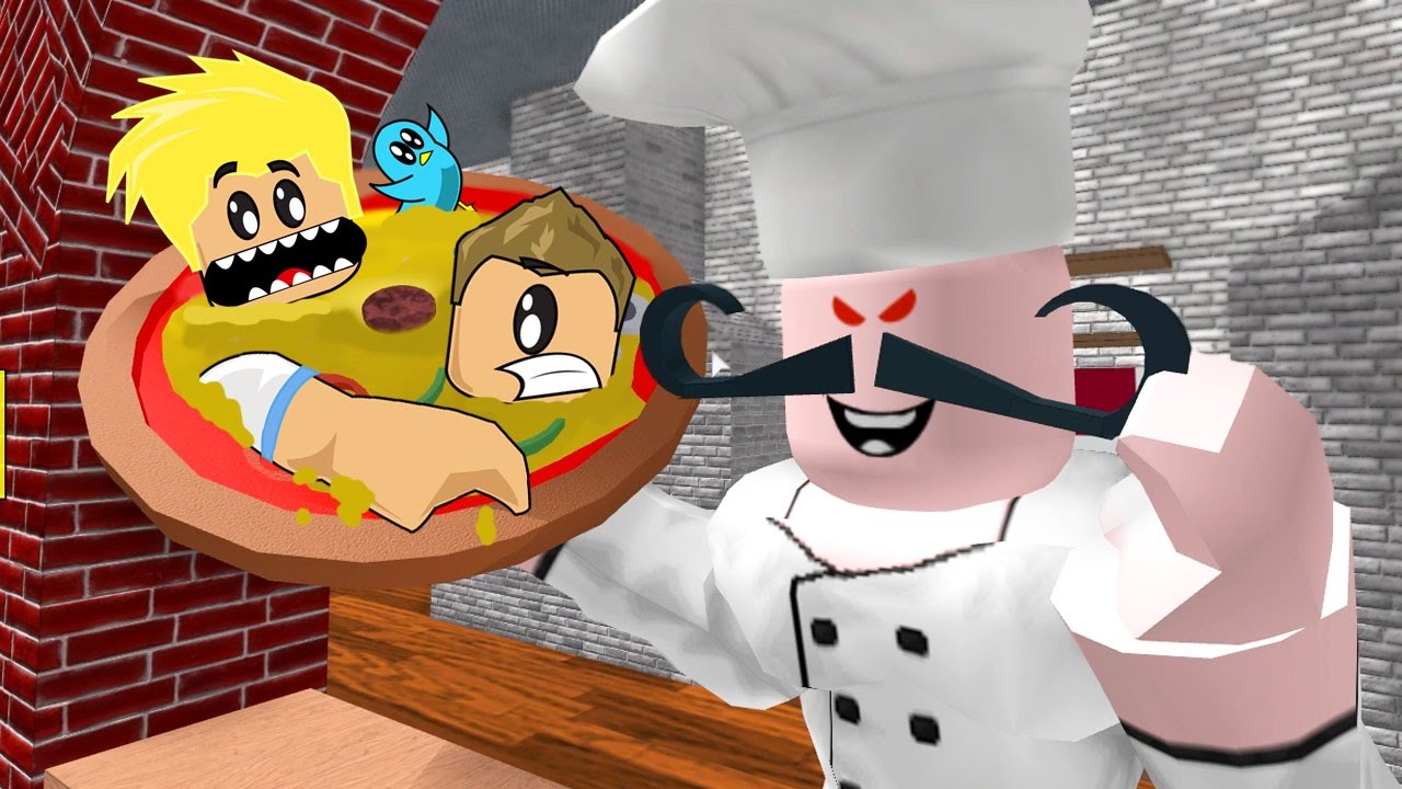 Yummy Chad and Ryan Pizza in Roblox / Escape the Pizzeria Obby / Gamer Chad Plays