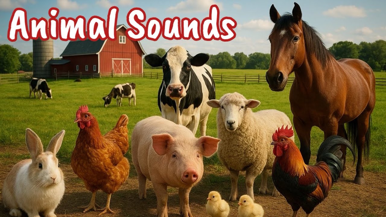 Animal Sounds for children | kiddo class | Animal sound 