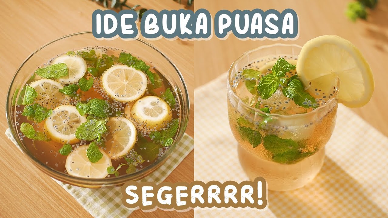 SEGER POLL!! ES SEREH LEMON!! Minuman Wangi dan Segar! ~ Save Resepnya buat Bulan RAMADHAN nanti!