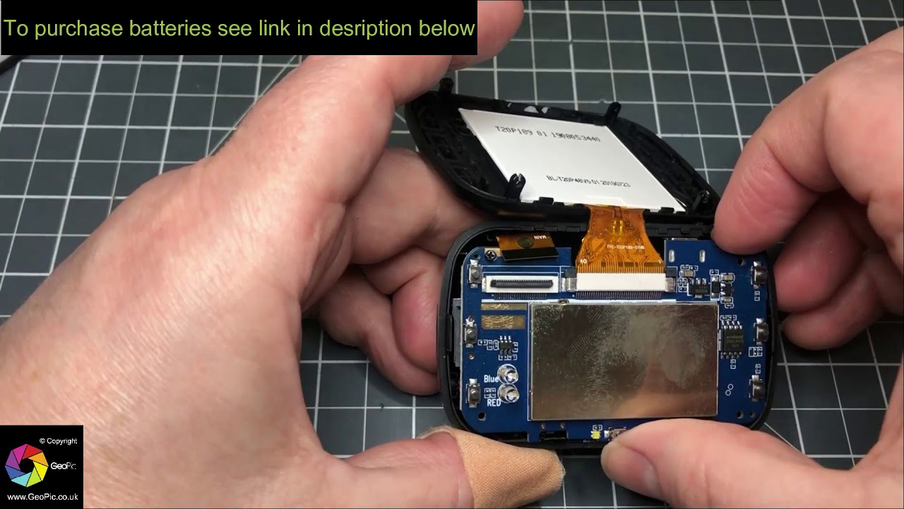 How to change / replace the battery in a Nextbase Dashcam Dash Cam 122 & 122HD and similar models