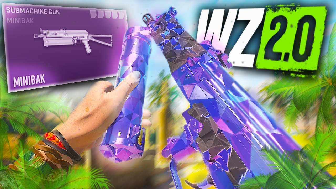*33 KILLS* with the BEST MINIBAK SMG BUILD in WARZONE 2!