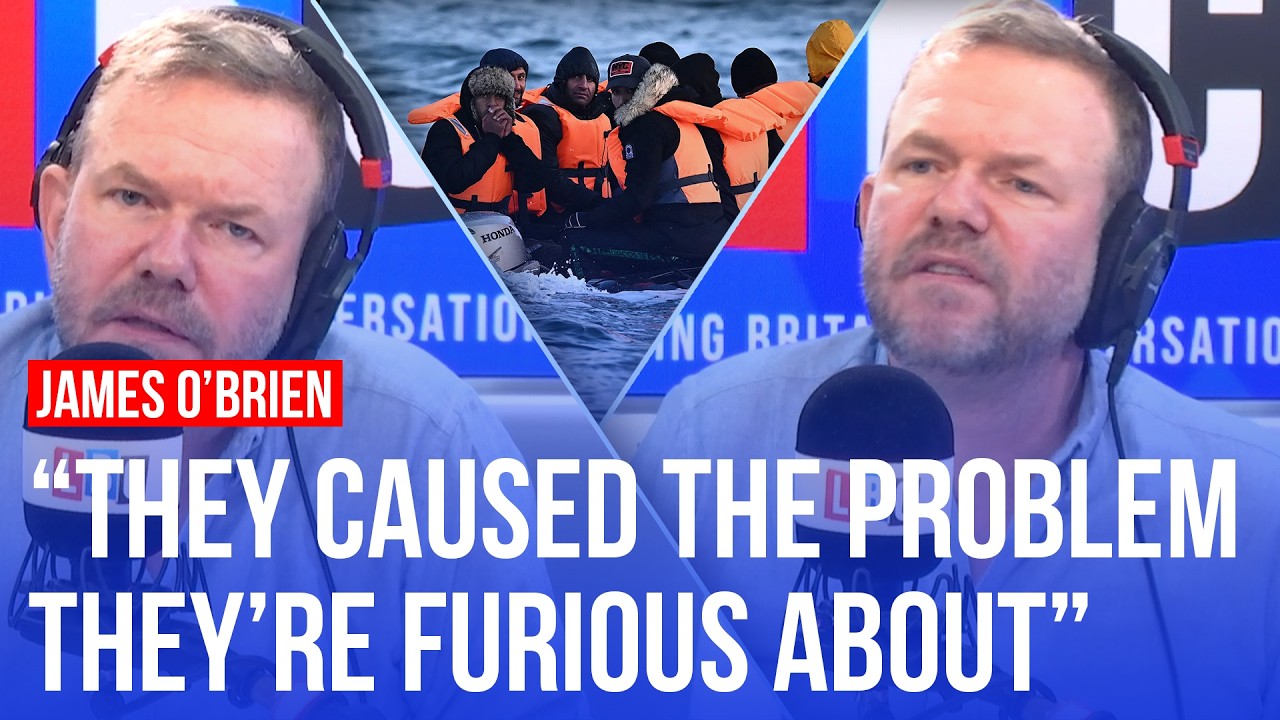 Macron blames Brexit for rise in illegal migration | James O’Brien on LBC