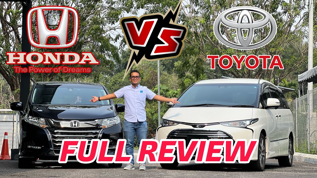 REVIEW HONDA ODYSSEY RC1 ABSOLUTE vs TOYOTA ESTIMA ACR50 - MPV Pilihan Rakyat Malaysia
