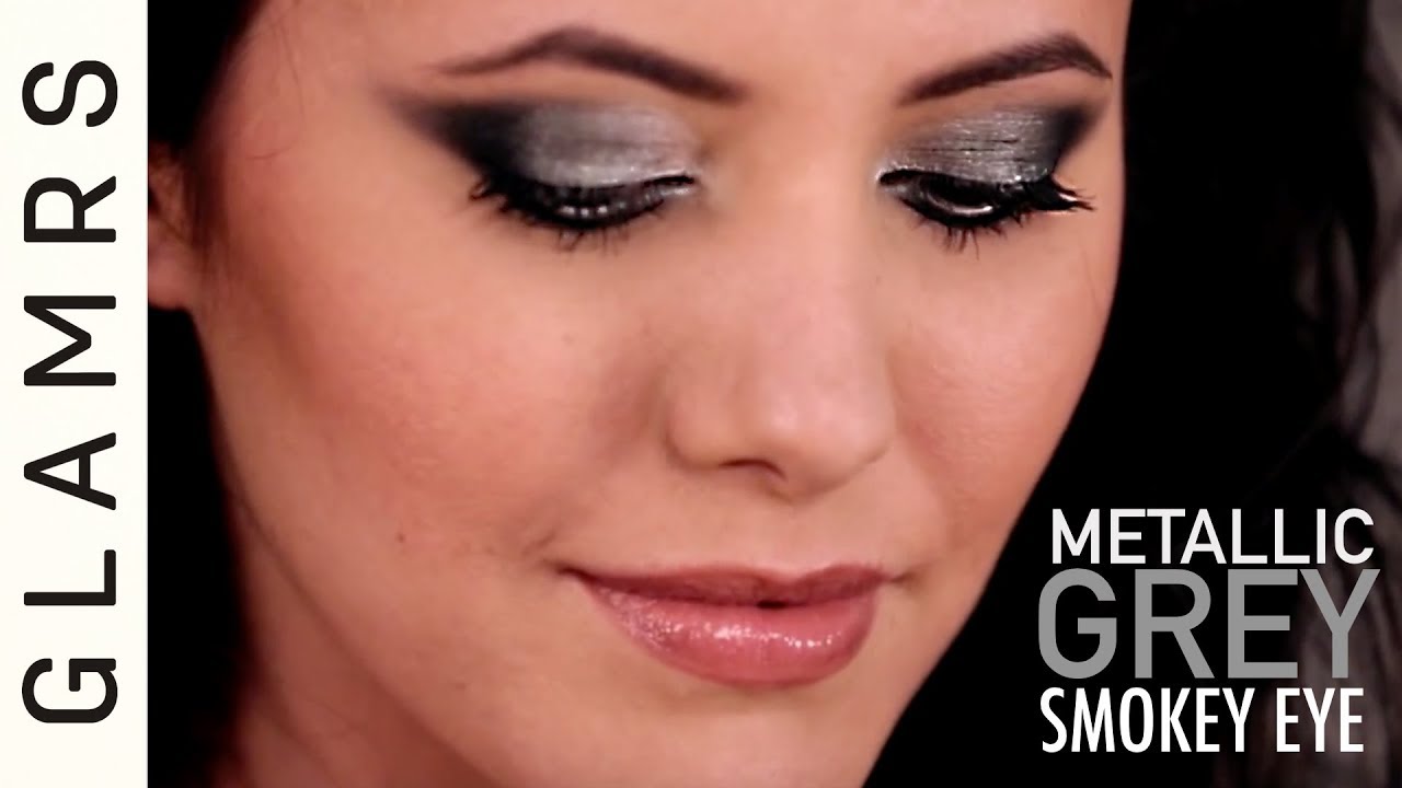 Metallic Grey Smokey Eye Look | Expert Makeup Tutorial by Pallavi Symons