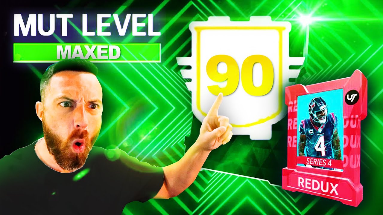 WE HIT LEVEL 90! 95+ SERIES REDUX PACK! MUT LEVEL REWARDS! [MADDEN 21]