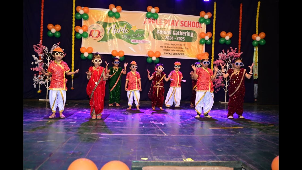 Din Din Diwali | Diwali Fun | Children Dance on Diwali Celebration | Apple Play School
