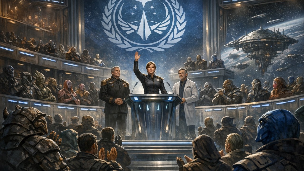 El Consejo intentó amenazar la Tierra  el Imperio Terran tenía otros planes   HFY