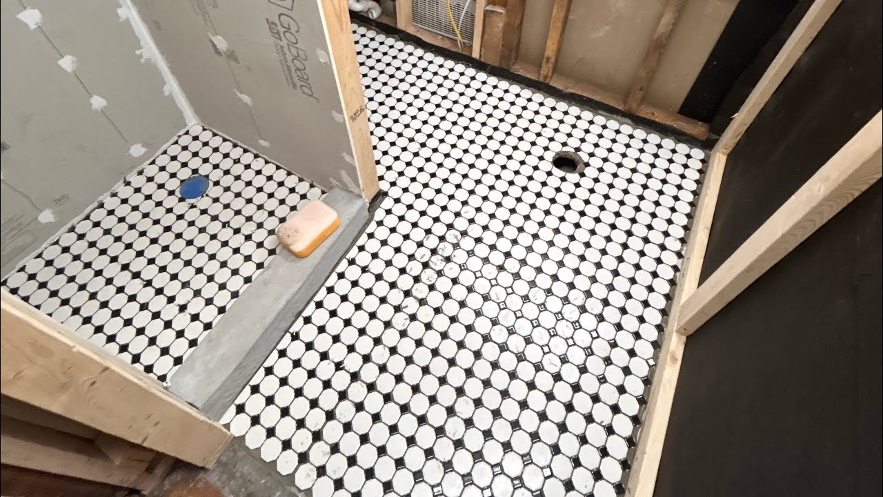 Will’s Old House - Shower Prep & Floor tile (Part 5)