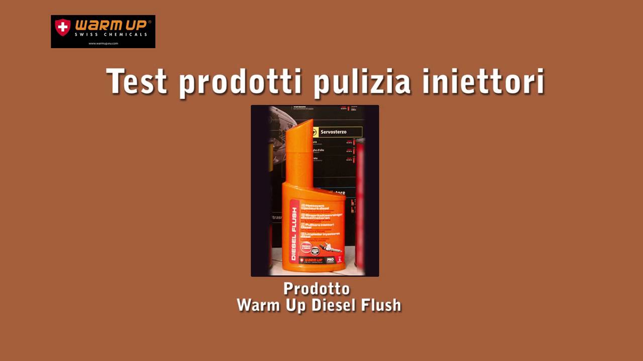 Injection treatments - comparative tests - Warm Up® Diesel Flush - www.warmup.eu.com