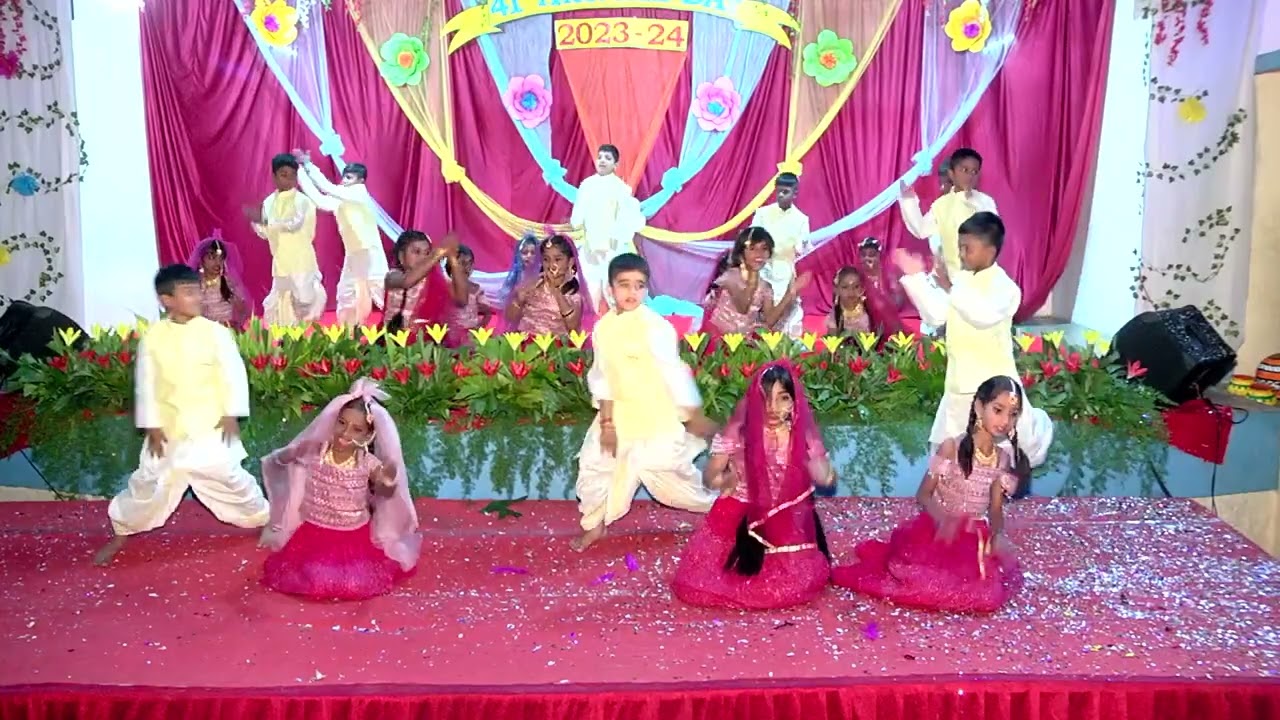 Fathima School, Mathigiri Annual Day Celebration -2024 II std Dance