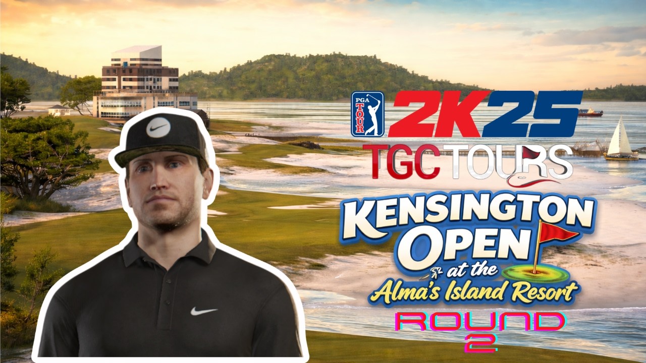 PGA Tour 2K25 Kensington Open, 2-й раунд | TGC Tours Elite