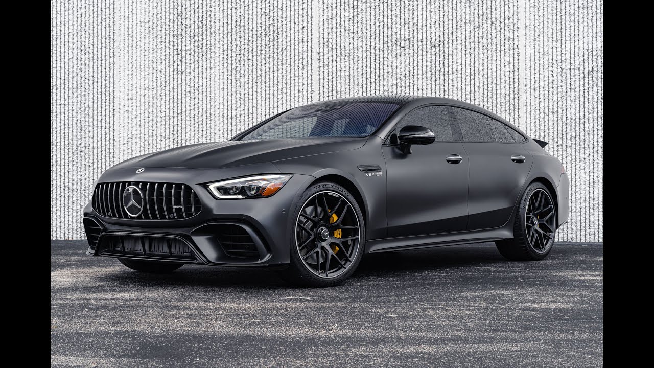 2021 Mercedes-Benz AMG GT63 in Designo Graphite Grey Magno Matte Paint! Walkthrough+REVS