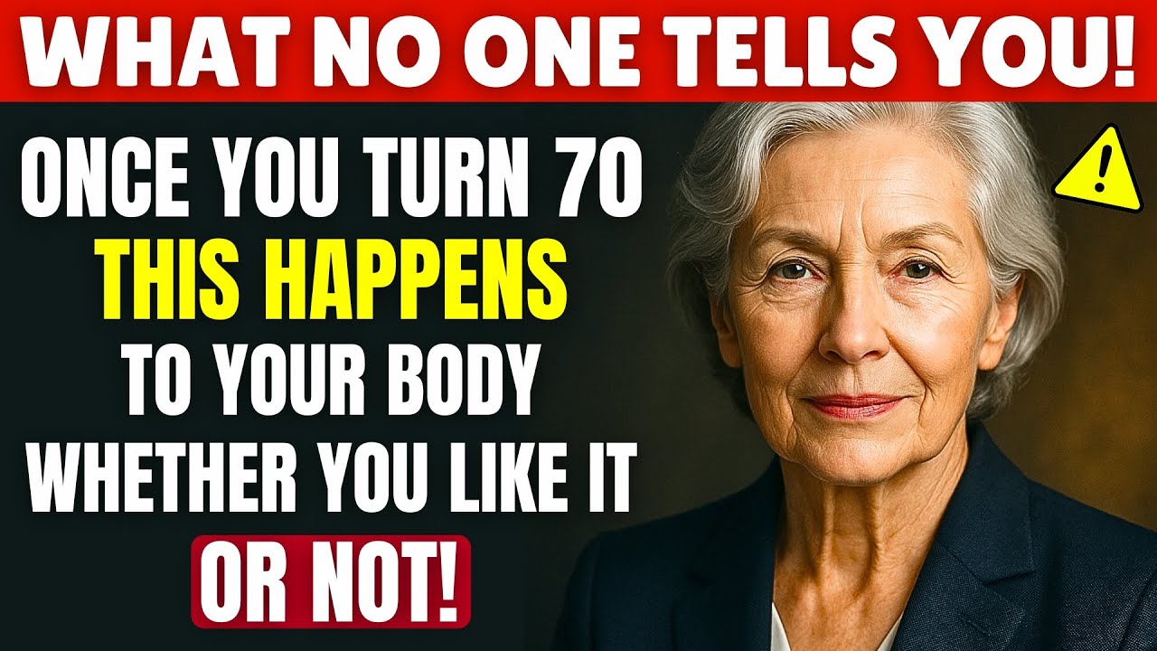 Once You Turn 70, THESE 7 Things Happen to Your Body (Nobody Warns You) | Senior Health Tips