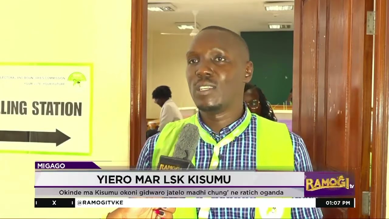 Okinde ma Kisumu okoni gidwaro jatelo madhi chung' ne ratich oganda