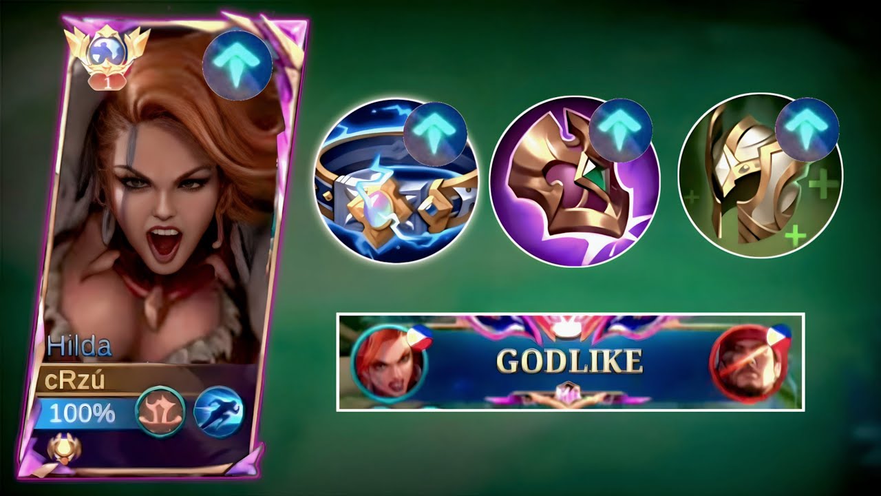 Moonton создал монстра с этой новой обновлённой Хильдой | Mobile Legends