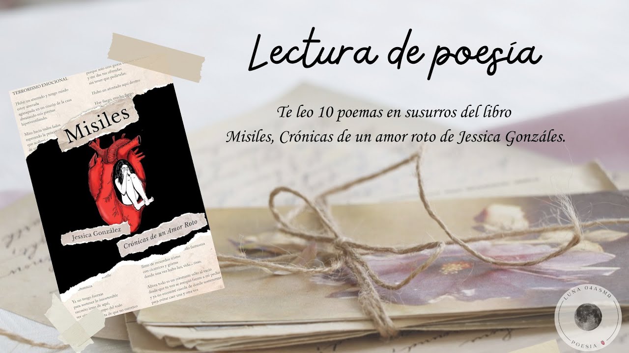 Lectura de poemas en susurro | ASMR ESPAÑOL
