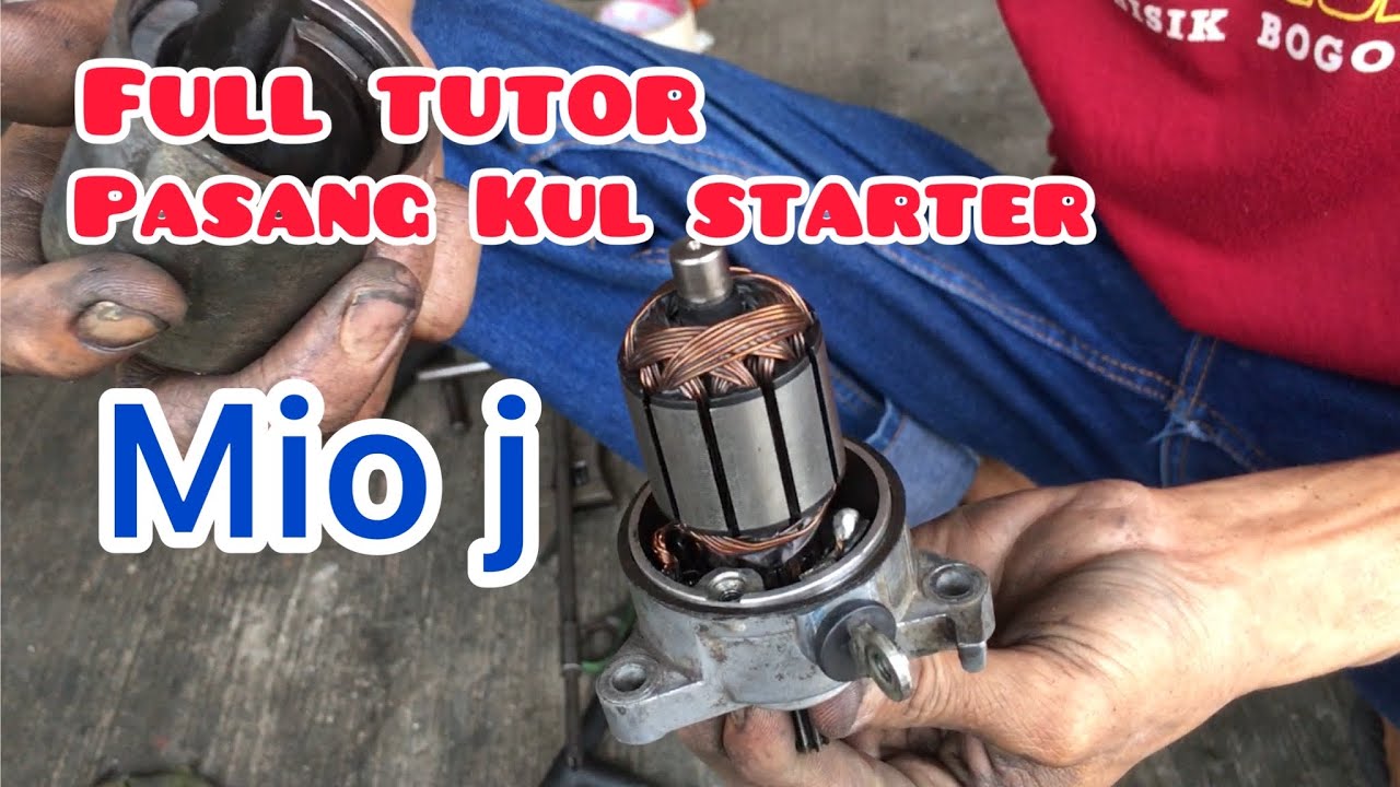 Cara Ganti Kul Starter Mio J | Cara Ganti Kul Starter