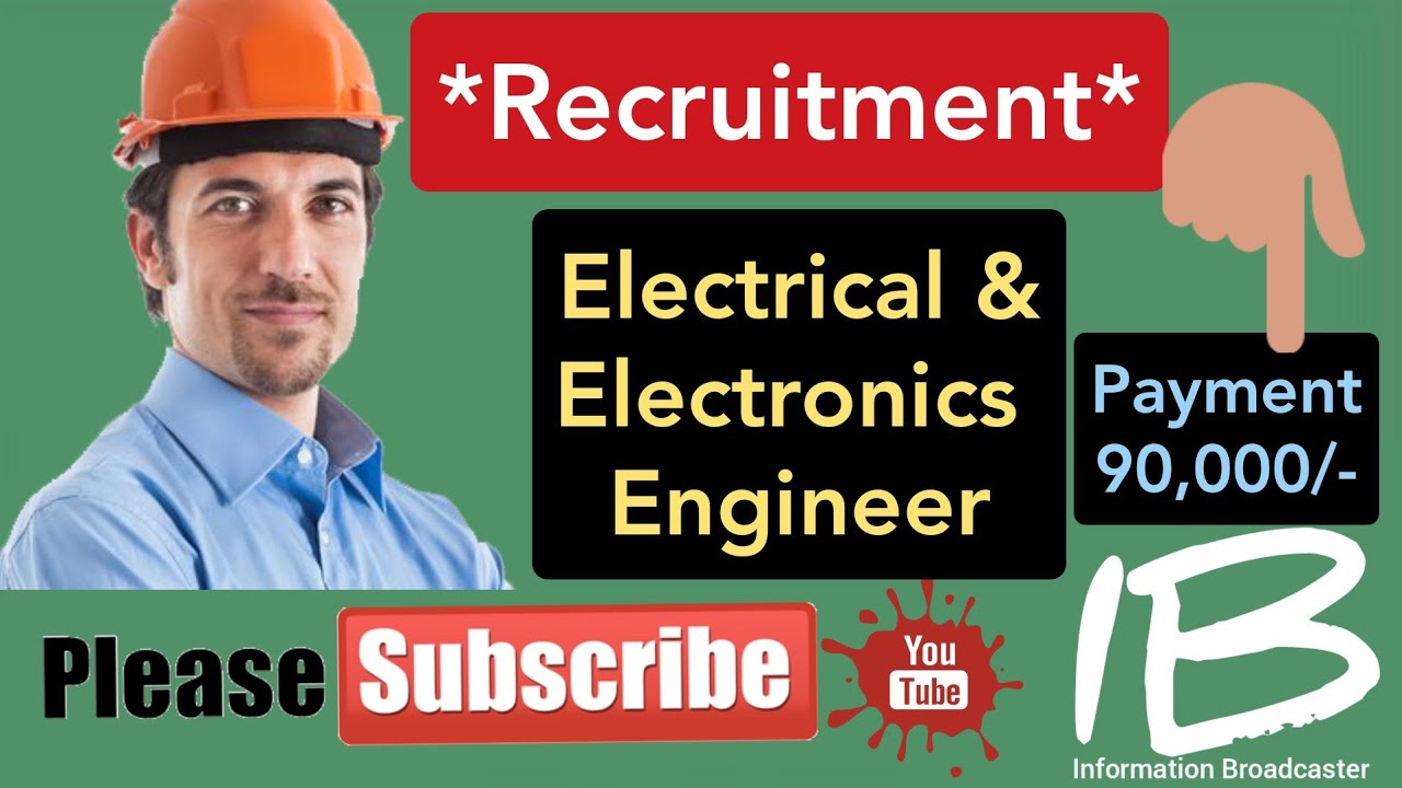 #Job2020 #Electrical #Electronics #Civil #Engineer  for #Experience Person only