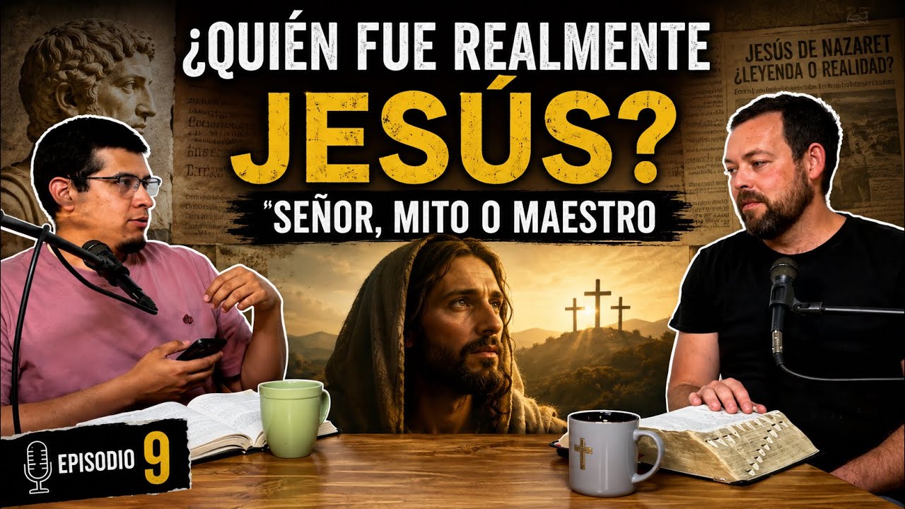 🎙️ Episodio 9 — ¿Quién fue realmente Jesús? Señor, maestro, mito… o algo más?